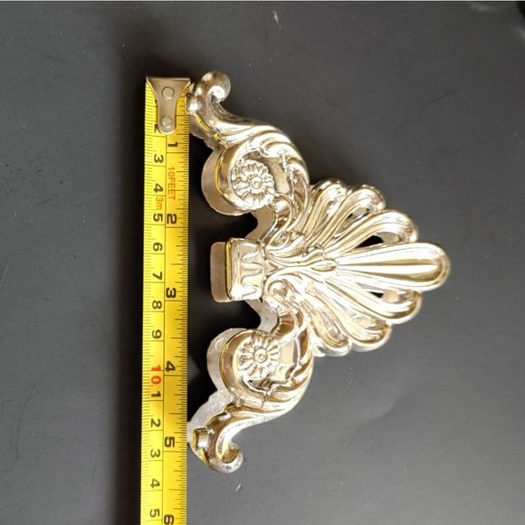 Silver Plate Buffet Caddy - Picture 6 of 8